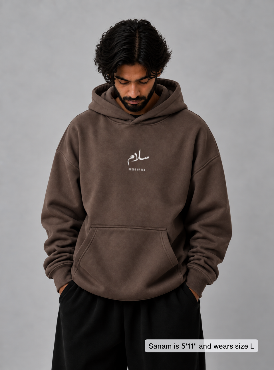 PEACE ARABIC HOODIE