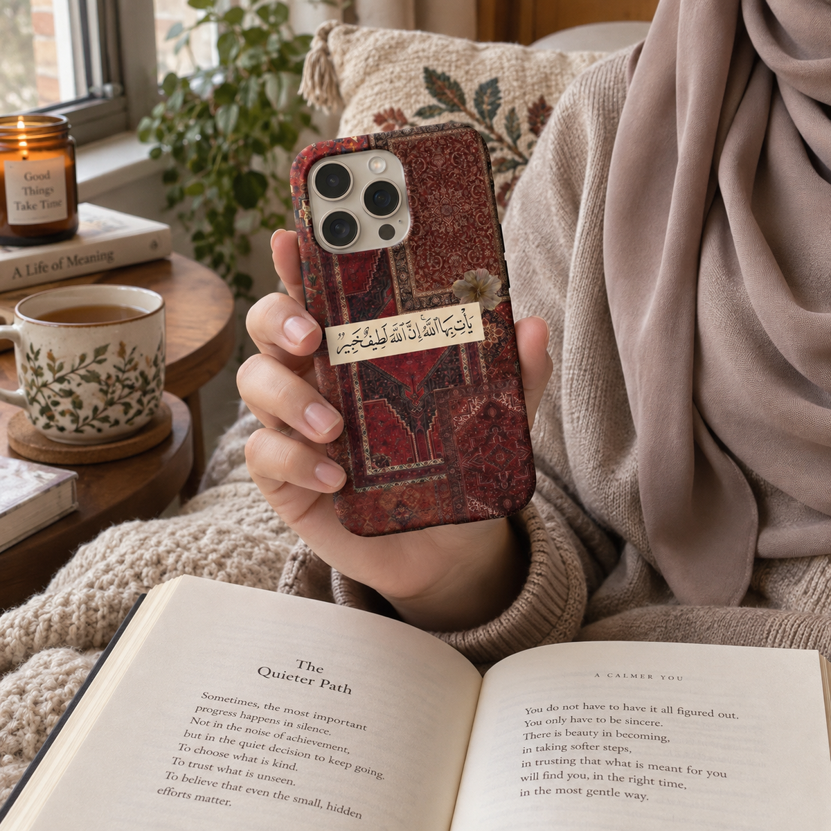 The Gentle - Red Phone Case