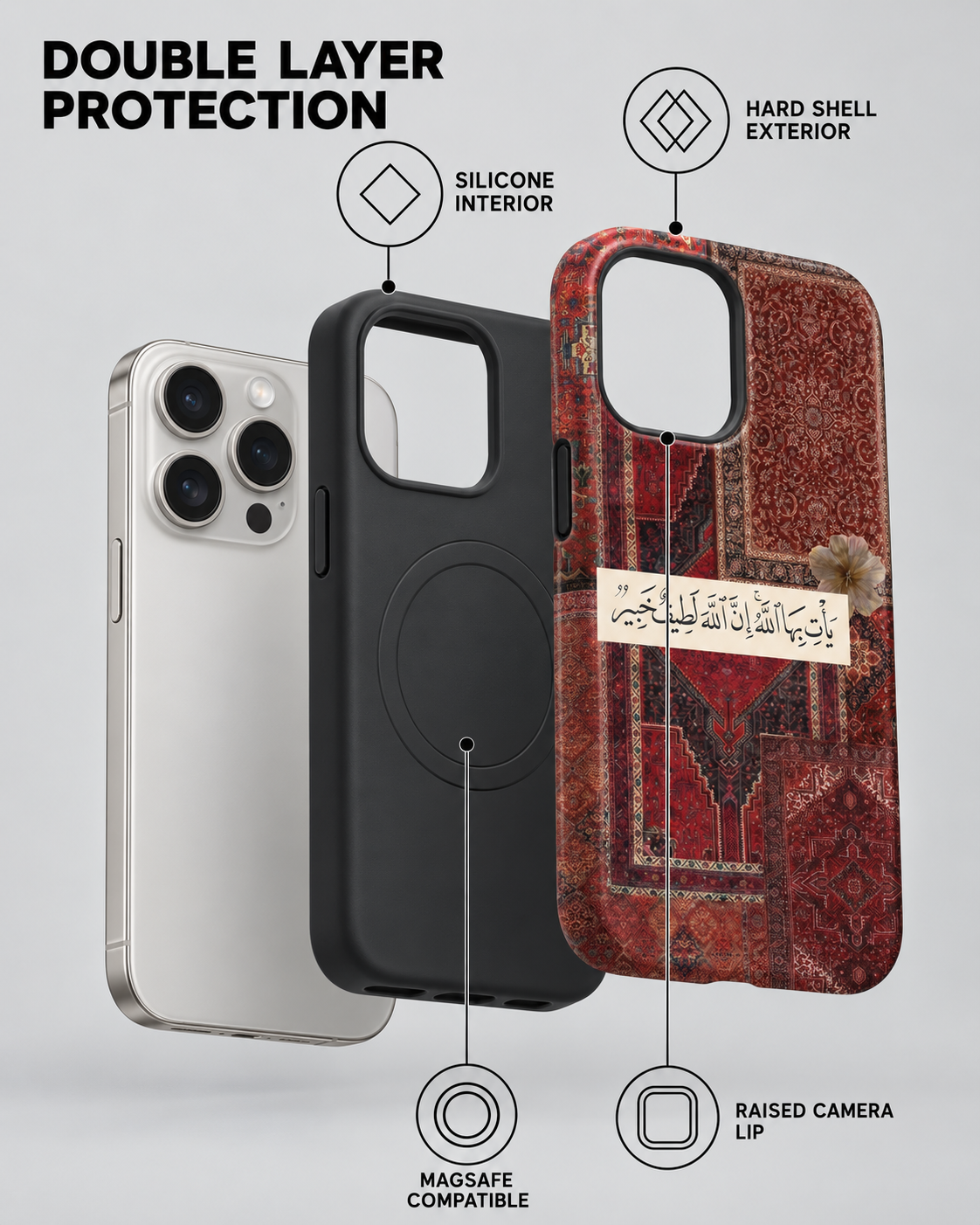 The Gentle - Red Phone Case