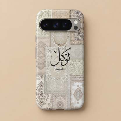 Trust in Allah White Phone Case