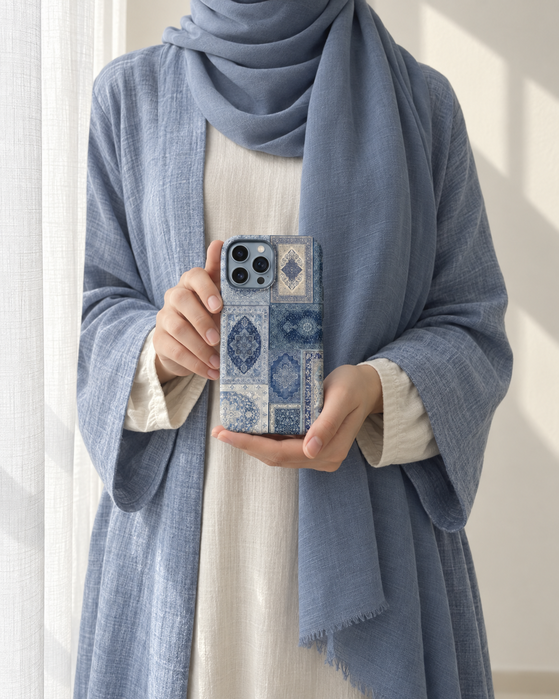 Bleu de Fès Phone Case