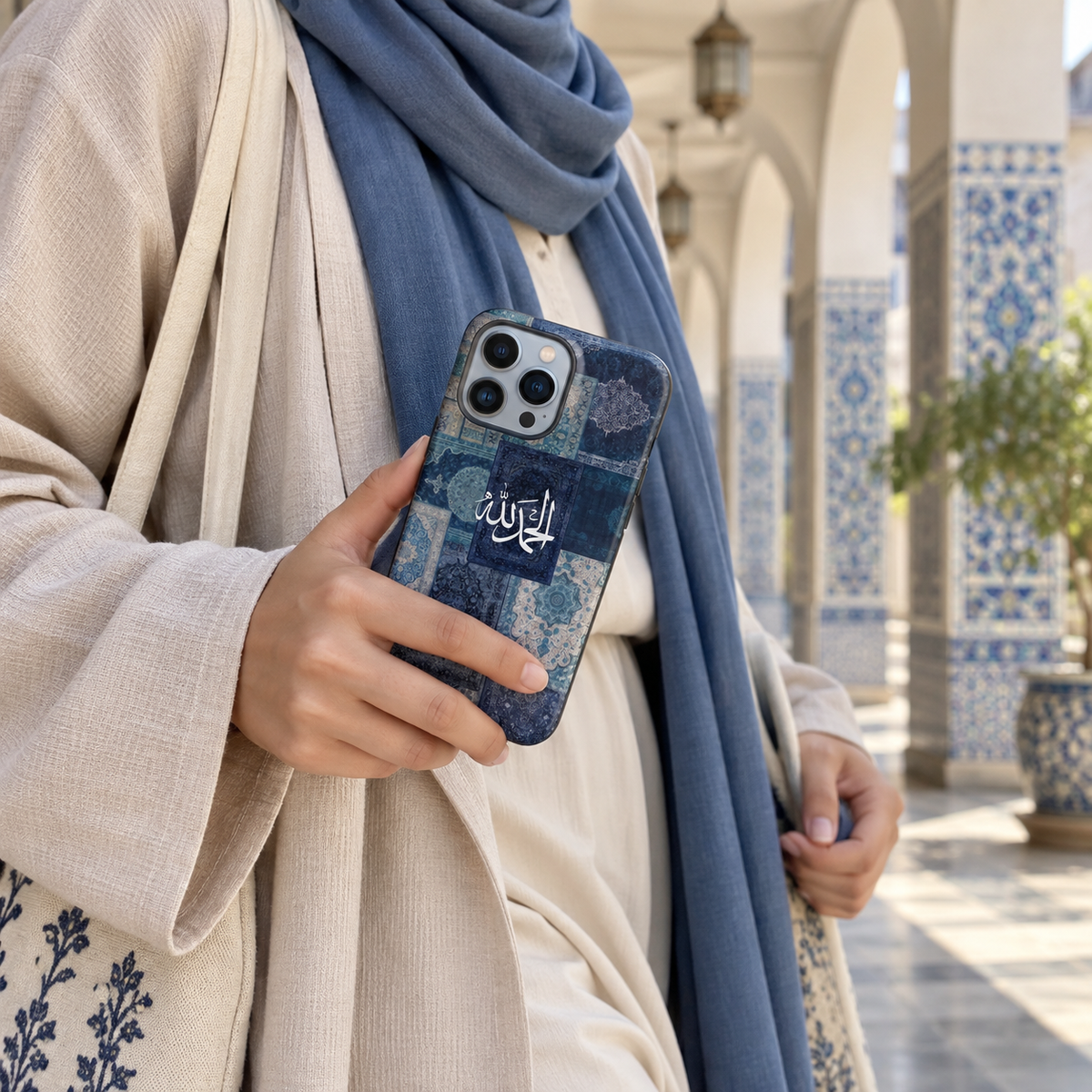 Gratitude Blue Phone Case