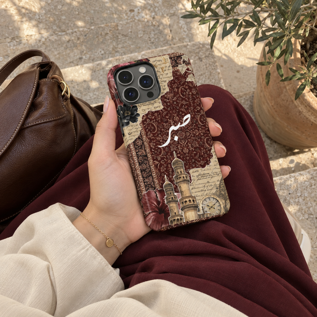 Patience Red Phone Case