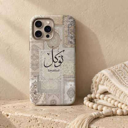 Trust in Allah White Phone Case