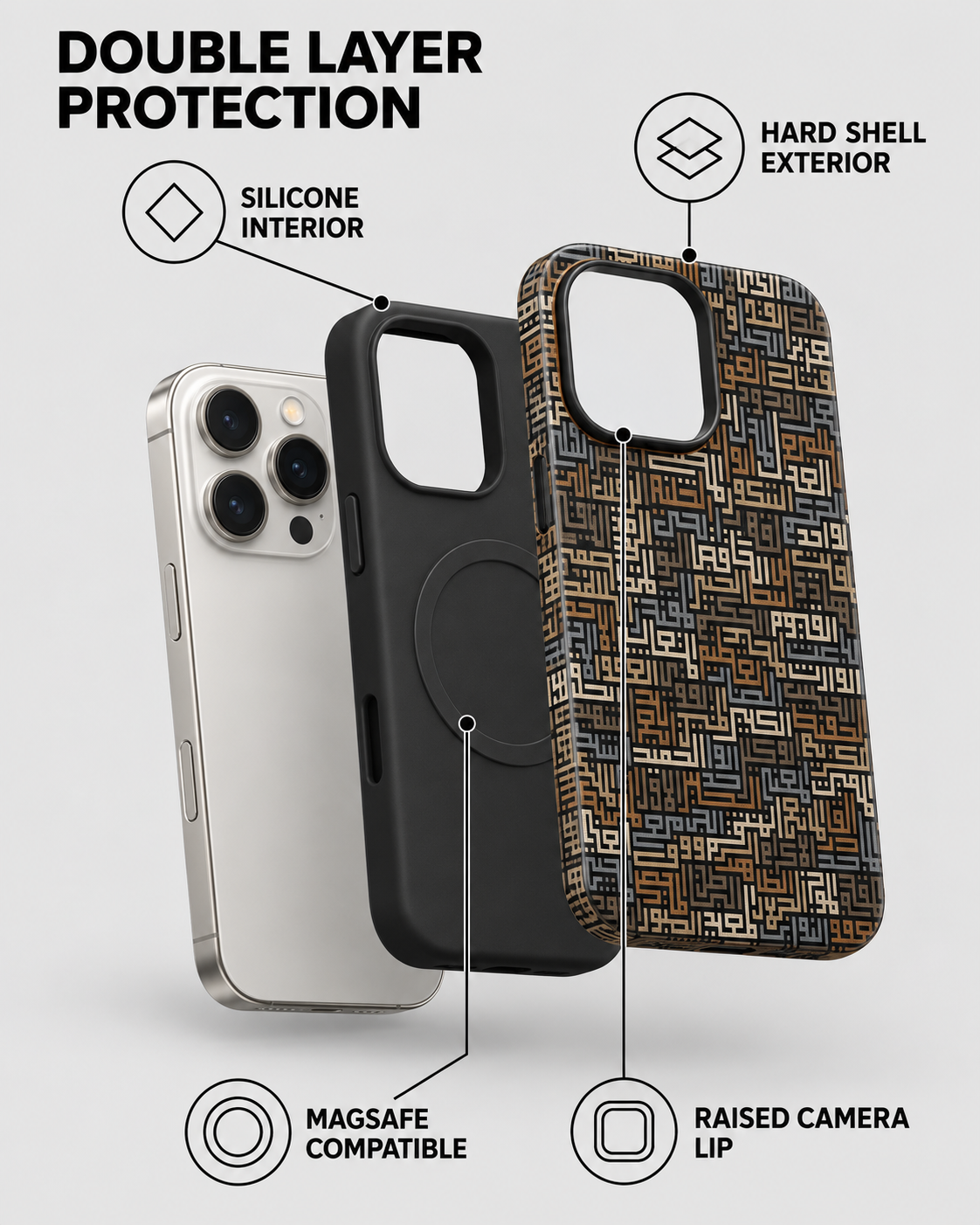 The 99 Names of God - Phone Case