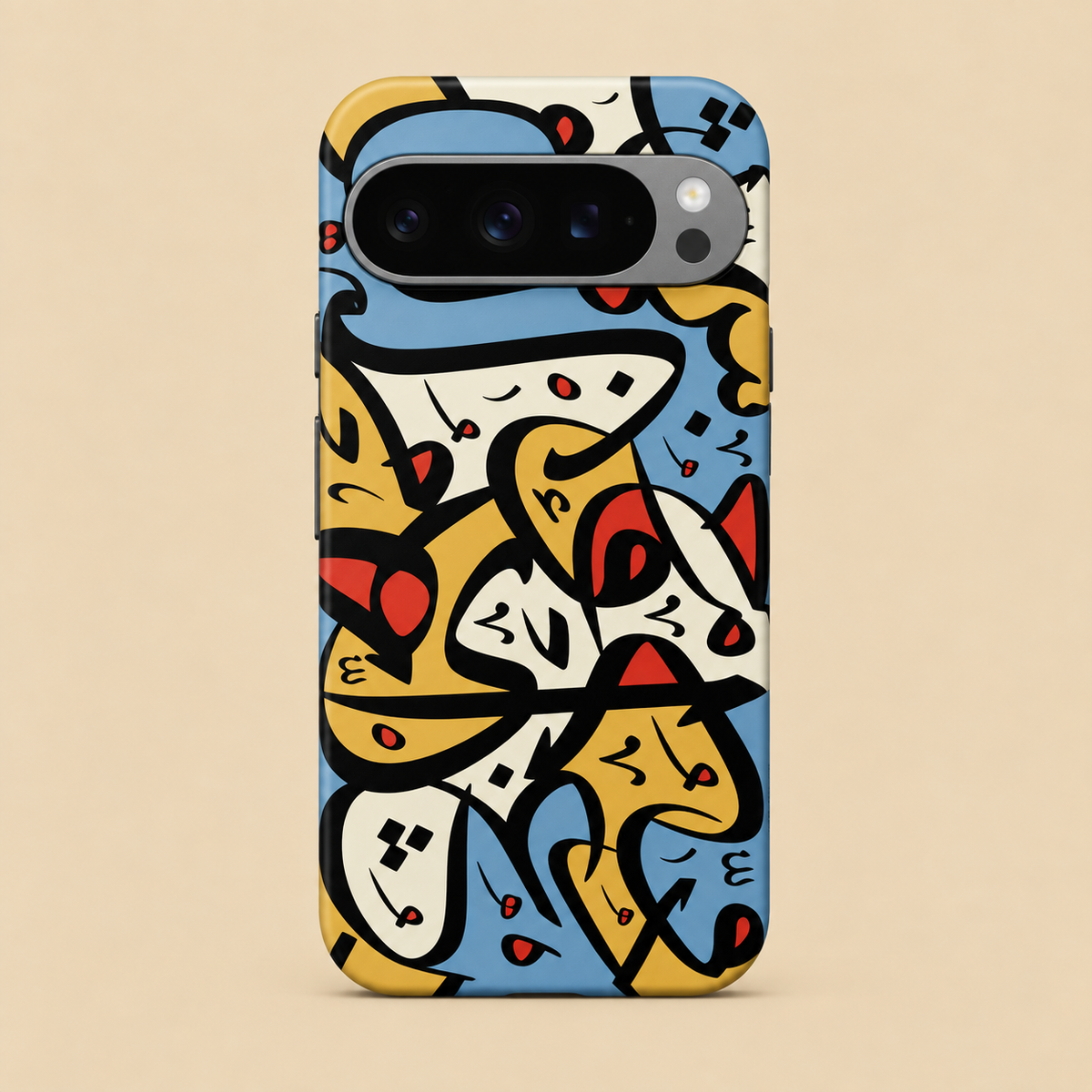 Colorful Arabic Calligraphy Phone Case