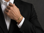 Engraved Arabic Calligraphy Cuff