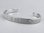 Engraved Arabic Calligraphy Cuff