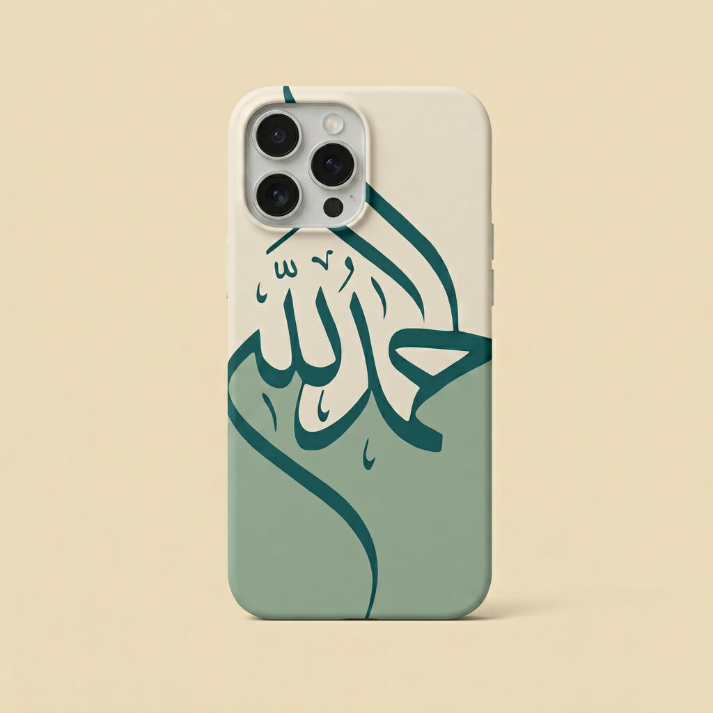 Alhamdulillah Mint Phone Case