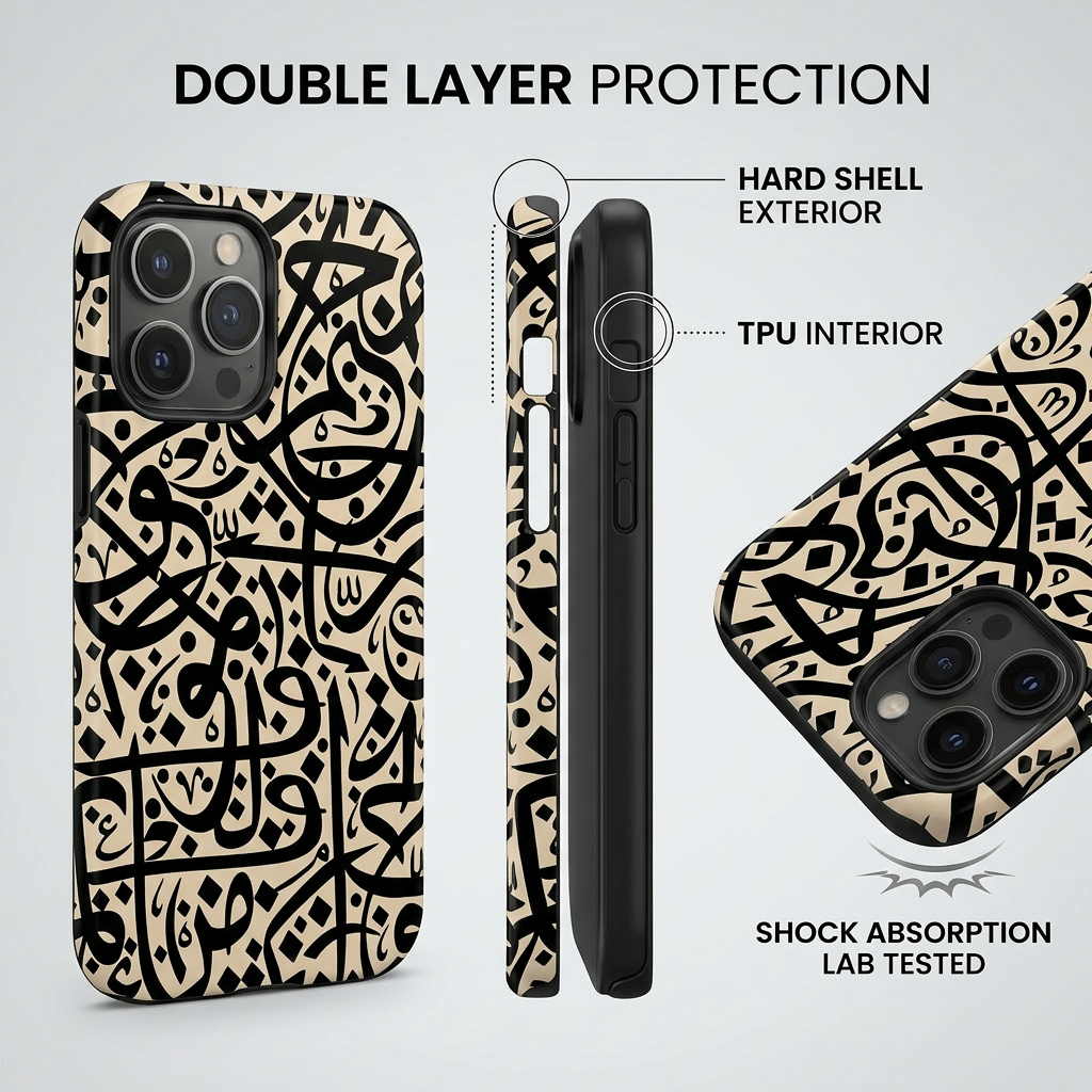 Allah's Plan - Black Phone Case