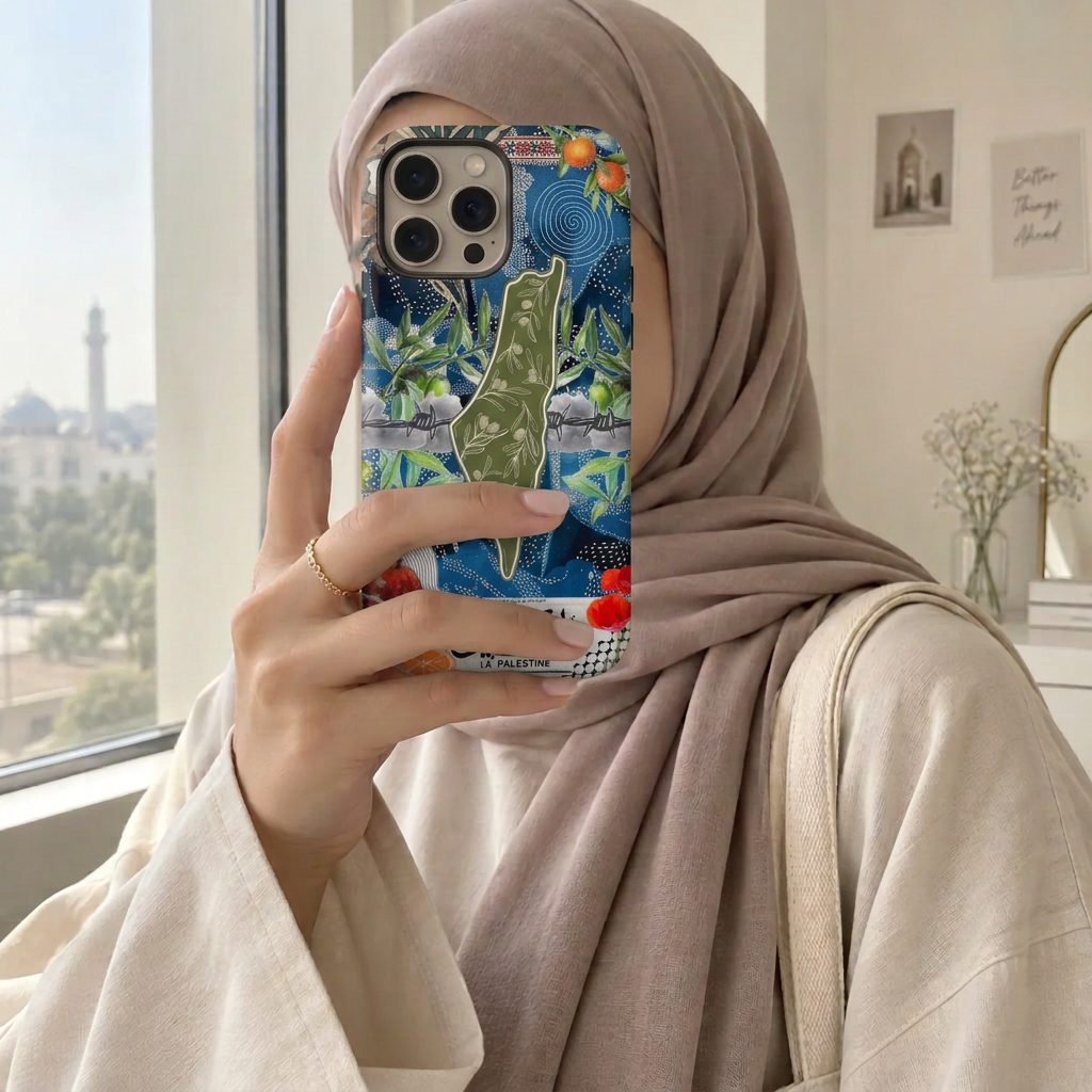 Olive Land Palestine Phone Case