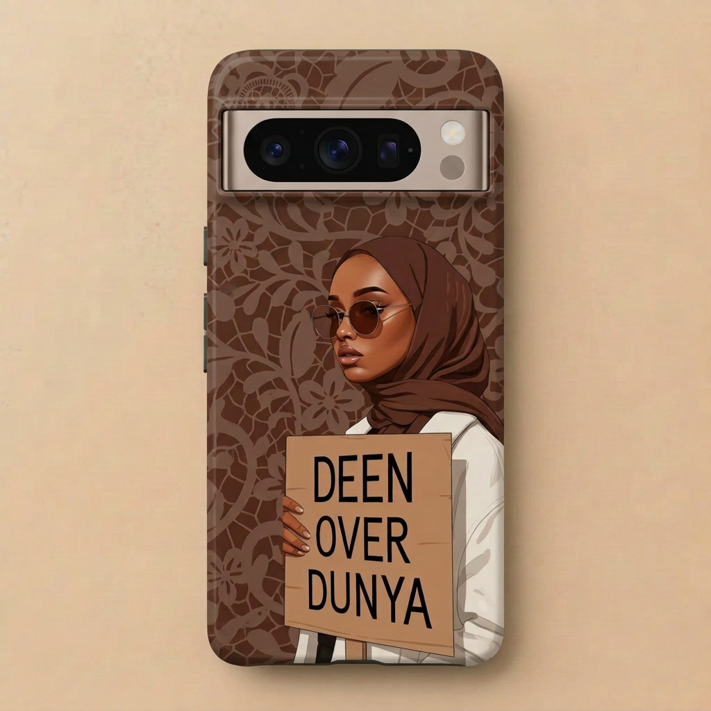 Deen Over Dunya Hijabi Phone Case
