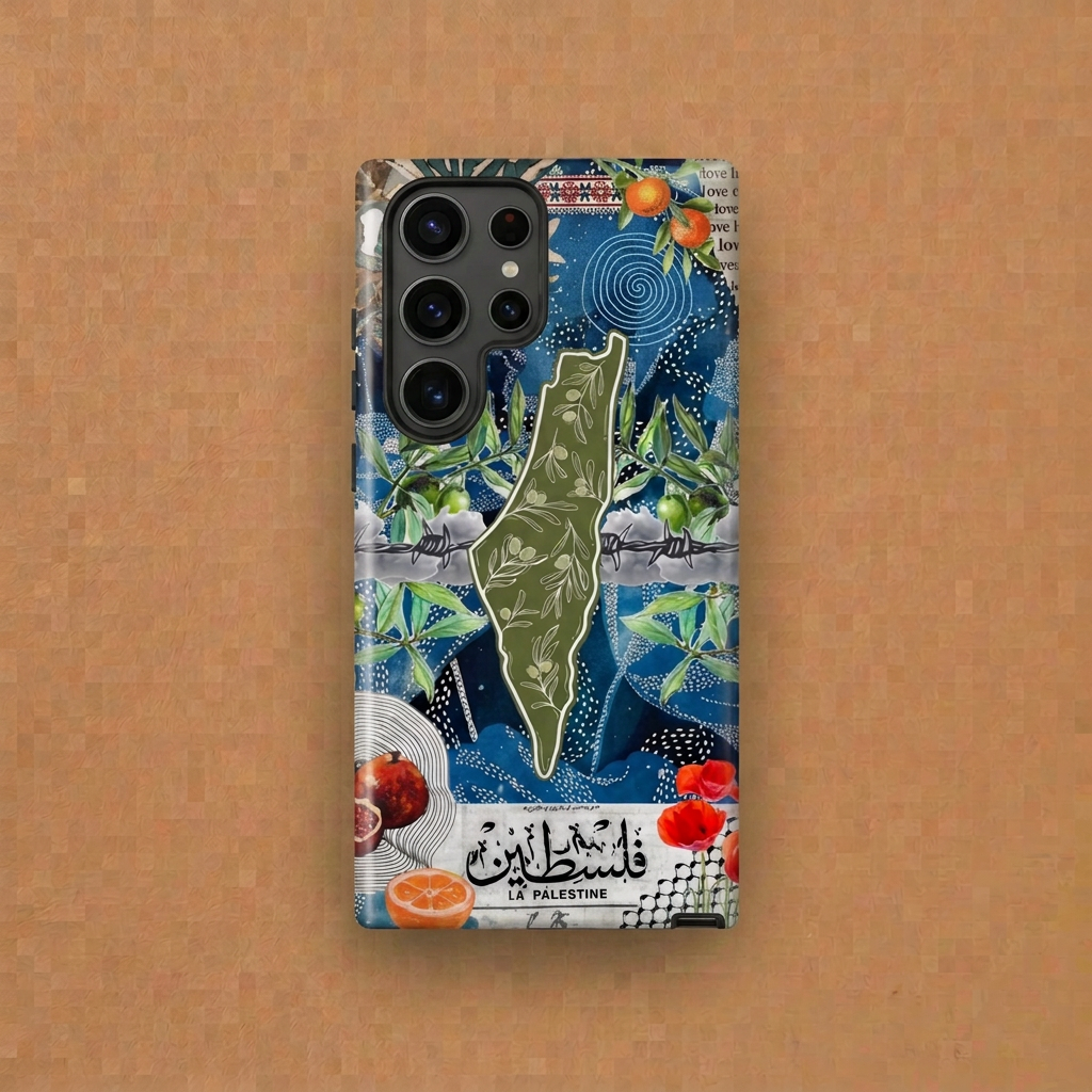 Olive Land Palestine Phone Case