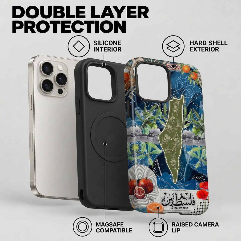 Olive Land Palestine Phone Case
